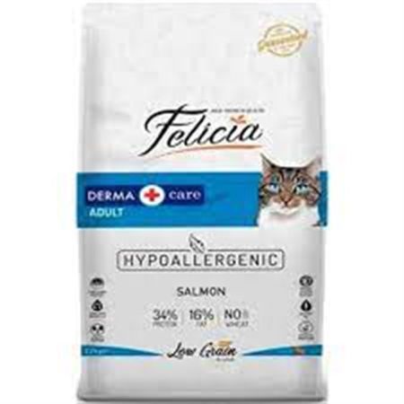 Felicia HypoAllergenic Somonlu Düşük Tahıllı Yetişkin Kedi Maması 2Kg + Saovet Malt Pasta 100gr + Biotin Pasta 100gr HEDİYE