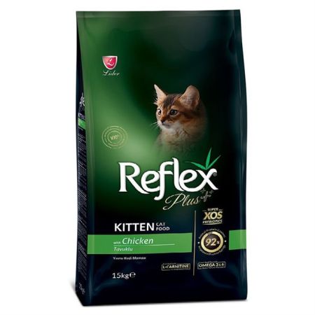 Reflex Plus Tavuklu Yavru Kedi Maması 15 Kg + Saovet Özel Pasta 100gr + Multivitamin Pasta 100gr HEDİYE