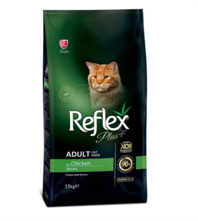 Reflex Plus Tavuklu Yetişkin Kedi Maması 15 Kg + Saovet Malt Pasta 100gr + Biotin Pasta 100gr HEDİYE