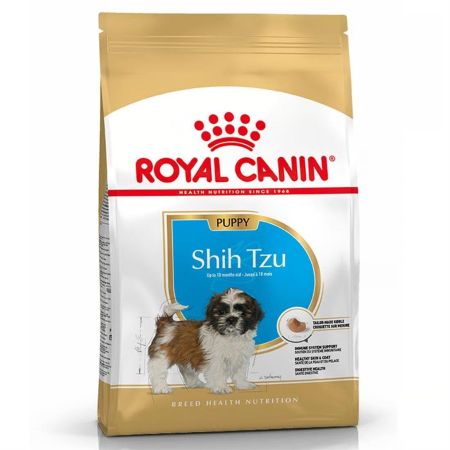 Royal Canin Shih Tzu Yavru Köpek Maması 1,5kg + Saovet Glukozamin Tablet 75gr HEDİYE