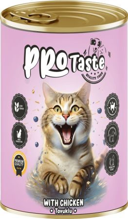 Pro Taste Tavuk Etli Yavru Kedi Konservesi 400 Gr 20 Adet