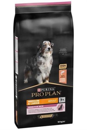 ProPlan Senior Sensitive 7+ Köpek Maması 14 Kg + Saovet Somon Yağı 250ml + Bağışıklık Destekleyici Tablet 75gr