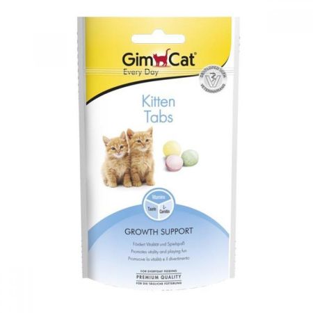 GimCat Kitten Tabs Yavru Kedi Ödül Tableti 40gr