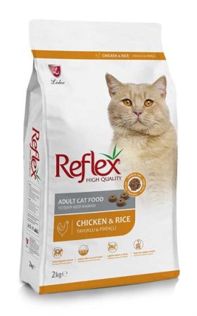 Reflex Tavuklu Pirinçli Yetişkin Kedi Maması 2 KG