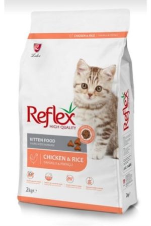 Reflex Kitten Tavuk Etli Pirinçli Yavru Kedi Maması 2 KG