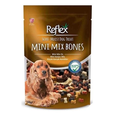 Reflex Mini Mix Bone Yarı Yumuşak Karışık Köpek Ödül Maması 150 g