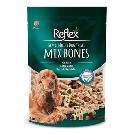 Reflex Mix Bones Yarı Yumuşak Karışık Köpek Ödül Maması 150 g