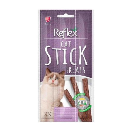 Reflex Sticks Kümes Hayvanlı Kedi Ödül Çubukları 3 Parça (5 Gr)