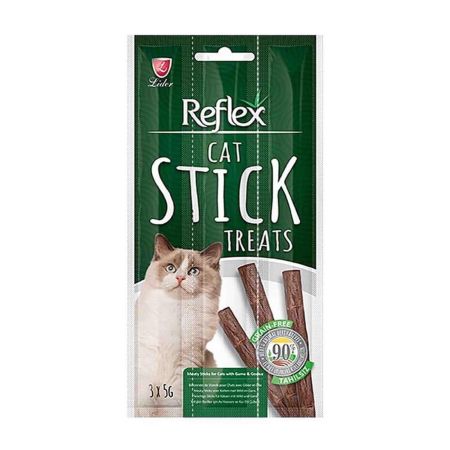 Reflex Sticks Av Etli Kedi Ödül Çubukları 3 Parça (5 Gr)