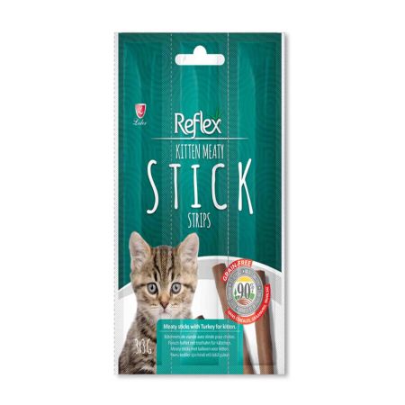Reflex Sticks Hindili Yavru Kedi Ödül Çubukları 3 Parça (3 Gr)