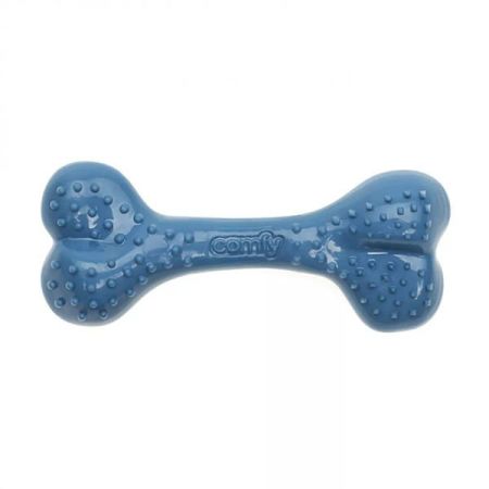 Aquael Comfy Toy Kemik Şeklinde Yaban Mersini Aromalı Köpek Oyuncağı Mavi 16.5 Cm