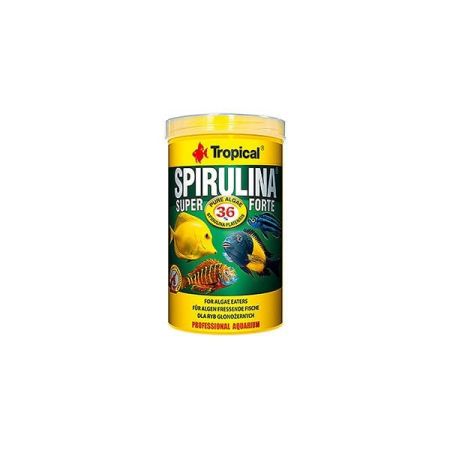 Tropical Spırulına Süper Forte Yoğun Spırulına İçerikli Balık Yemi 250 Ml 50 Gr