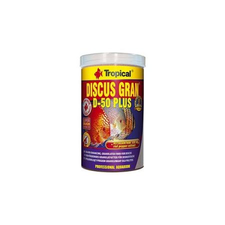 Tropical Discus Gran D-50 Plus Discus Balıkları için Renklendirici Granül Balık Yemi 250 Ml 110 Gr