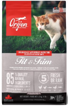 Orijen Fit & Trim Kilo Kontrolü İçin Kedi Maması 1,8 Kg + 6 Adet Acana Premium Kuzulu Ezme Kedi Konservesi 85 gr