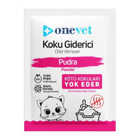 OneVet Pudra Kokulu Kedi Kumu Koku Giderici 25 g