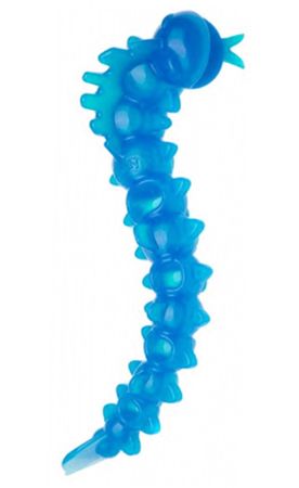 Comfy Snacky Worm Ödül Konulabilen Köpek Oyuncağı Mavi 22 cm