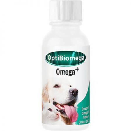 Pet Active Optibiomega Omega 3  Omega 6 ve Çinko Katkılı Balık Yağı Sıvı  Besin Takviyesi 100 Ml