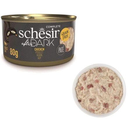 Schesir After Dark Tahılsız Tavuklu Pate Kedi Konservesi 80 g