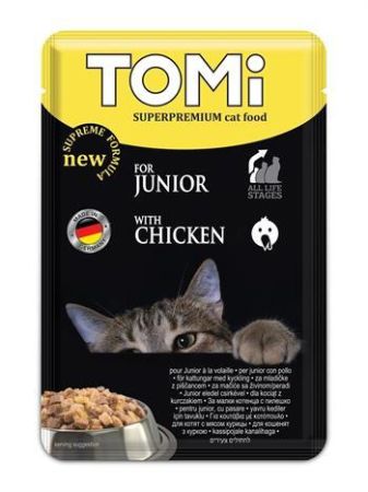Tomi Süper Premium Tavuklu Yavru Kedi Konserve Maması 85 Gr