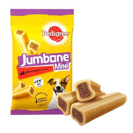 Pedigree Jumbone Sığır ve Kümes Hayvanlı Mini Irk Köpek Ödülü 180 g