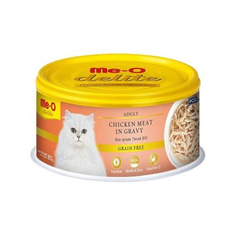 Meo Delite Tahılsız Tavuklu Kedi Konservesi 80 g