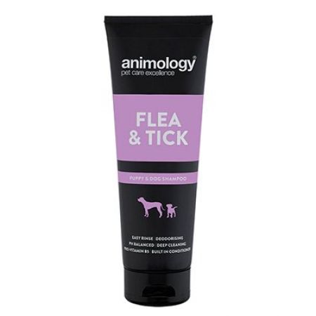 Animology Flea Tick Pire ve Kene Önleyici Köpek Şampuanı 250 ml