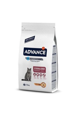 Advance Tavuklu Sterilised +10 Kısırlaştırılmış Yaşlı Kedi Maması 1.5 Kg