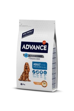 Advance Tavuklu Orta Irk Yetişkin Köpek Maması 3 Kg