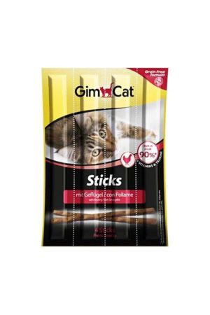 Gimcat Sticks Tavuk ve Ciğerli Ödül Çubuğu 3x5 Gr