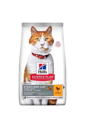 Hills Tavuklu Sterilised Kısırlaştırılmış Kedi Maması 1.5 Kg