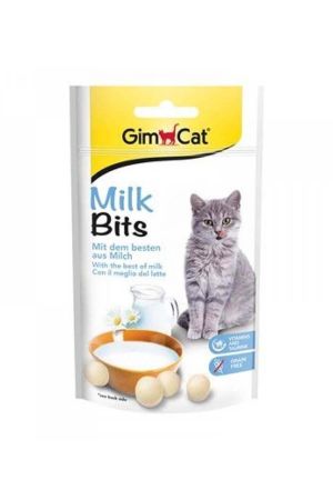 Gimcat Tabs Milk Bits Sütlü Kedi Ödül Tableti 40 Gr