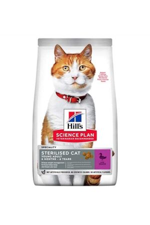 Hills Ördekli Sterilised Kısırlaştırılmış Kedi Maması 3 Kg