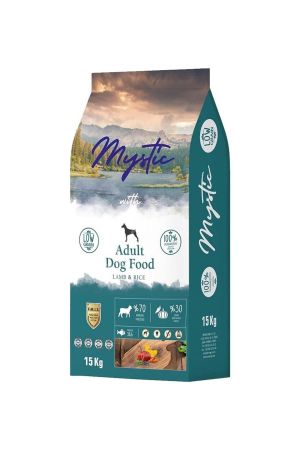 Mystic Az Tahıllı Kuzu Etli Yetişkin Köpek Maması 15 Kg