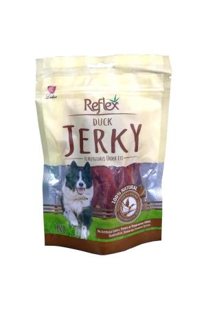 Reflex Duck Jerky Kurutulmuş Ördek Etli Köpek Ödül Maması 80 Gr