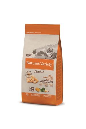 Nature's Variety Serbest Gezen Tavuk Etli Tahılsız Sterilized Kısırlaştırılmış Kedi Maması 7 Kg