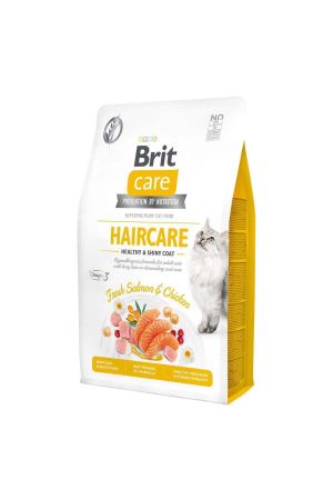 Brit Care Hipoalerjenik Haircare Tüy Sağlığı Tavuk Ve Somonlu Tahılsız Yetişkin Kedi Maması 2 Kg