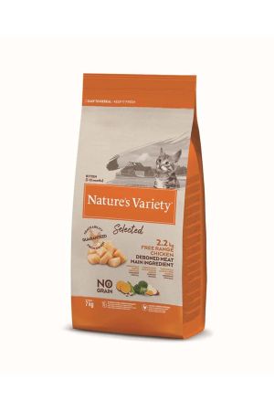 Nature's Variety Serbest Gezen Tavuk Etli Tahılsız Kitten Yavru Kedi Maması 7 Kg