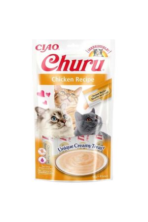 Ciao Churu Cream Tavuklu Kedi Ödül Kreması 4x14 Gr