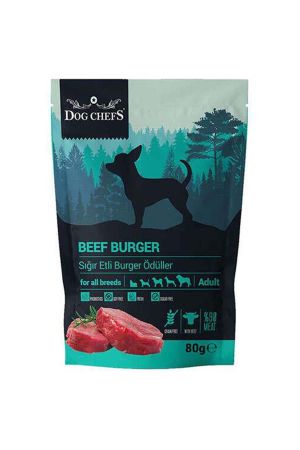 Dog Chefs Sığır Etli Köpek Ödül Maması 80 Gr