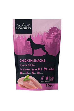 Dog Chefs Tavuk Etli Köpek Ödül Maması 80 Gr