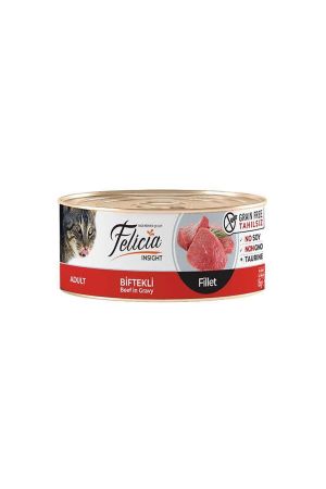 Felicia Biftekli Fileto Yaş Kedi Maması 85 Gr