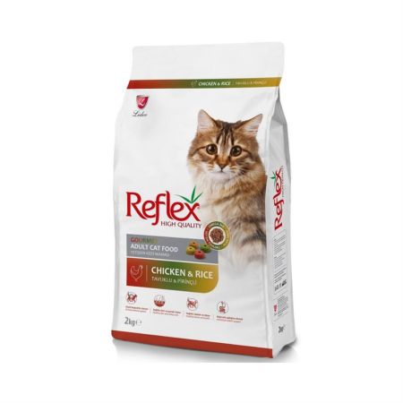 Reflex Multi Colour Renkli Tavuklu&Pirinçli Yetişkin Kedi Maması 2 Kg