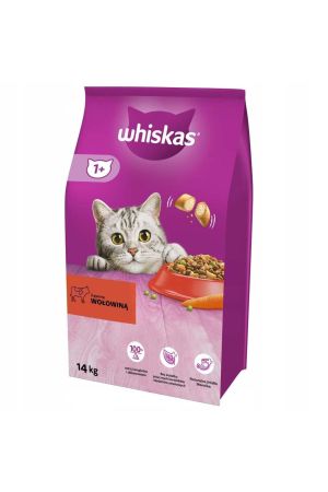 Whiskas Biftekli Yetişkin Kedi Maması 14 Kg
