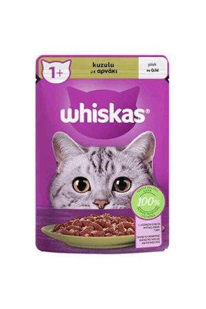 Whiskas Kuzulu Jöleli Kedi Konserve Maması 85 Gr