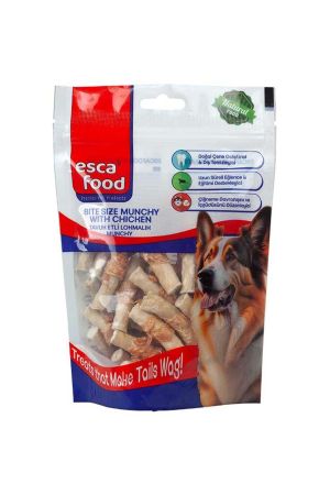 Esca Food Tavuklu Lokmalık Munchy Köpek Ödülü 6 Cm 6 Gr 36 lı