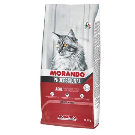 Morando Professional Sığır Etli Kısırlaştırılmış Kedi Maması 12,5 kg