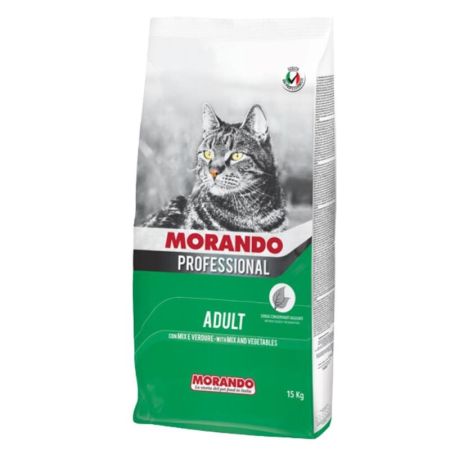 Morando Professional Sebzeli Yetişkin Kedi Maması 15 kg