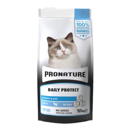 Pronature Hamsili ve Pirinçli Yetişkin Kedi Maması 10 kg