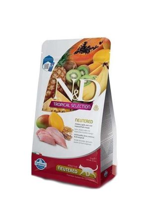 N&D Tropical Tavuklu Kısırlaştırılmış Kedi Maması 1.5 Kg