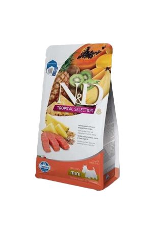 N&D Tropical Somonlu Mini Irk Yetişkin Köpek Maması 1.5 Kg